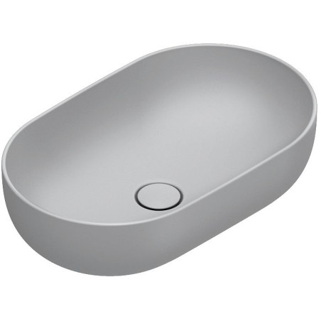 Catalano vasque à poser Sfera Cataglaze+ 60x37 H16 sans trop-plein cemento satinato