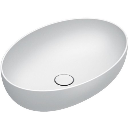 Catalano vasque à poser Sfera Cataglaze+ 60x42 H16 sans trop-plein blanc mat