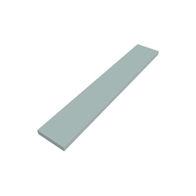 Tablette murale Coffee 150x900x25mm jusqu'à 7kg bleu azur doux mat