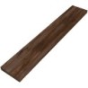 Tablette murale Coffee 150x900x25mm jusqu'à 7kg noyer decor velours