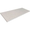 Tablette pour lavabo à poser 90x50cm solid terrazzo