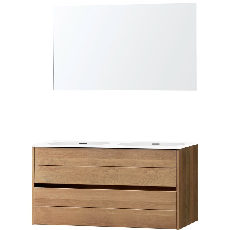 Meuble molto chêne massif 120 2 xonyx miroir