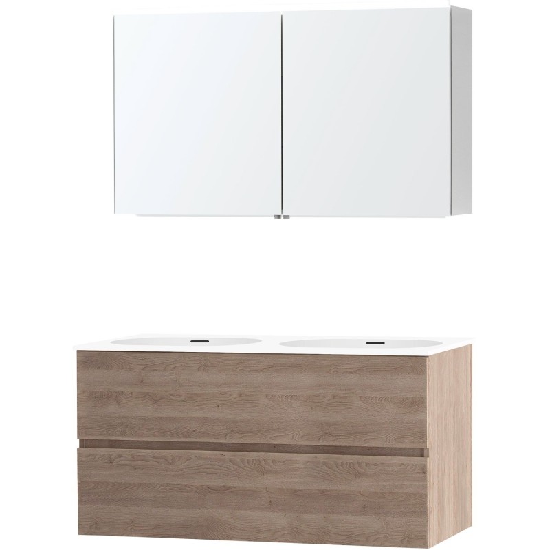 Meuble molto chêne naturel 120 droite xonyx armoire toilette