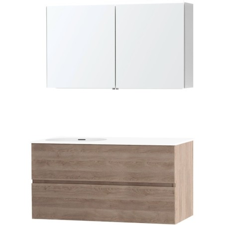 Meuble molto chêne naturel 120 gauche xonyx armoire toilette