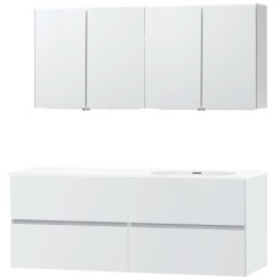 Meuble molto poudre blanc...