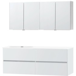 Meuble molto poudre blanc...