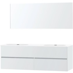 Meuble molto poudre blanc...