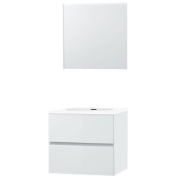 Meuble molto poudre blanc...