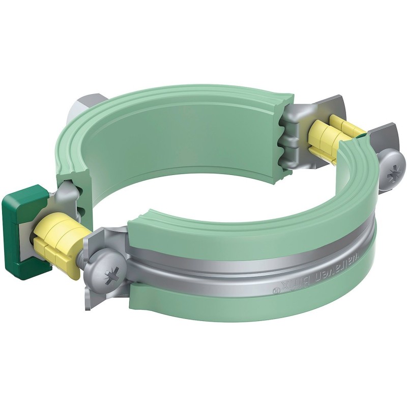 Walraven collier bifix5000 isogaine pour tube d'évacuation plastique m8/10 50mm
