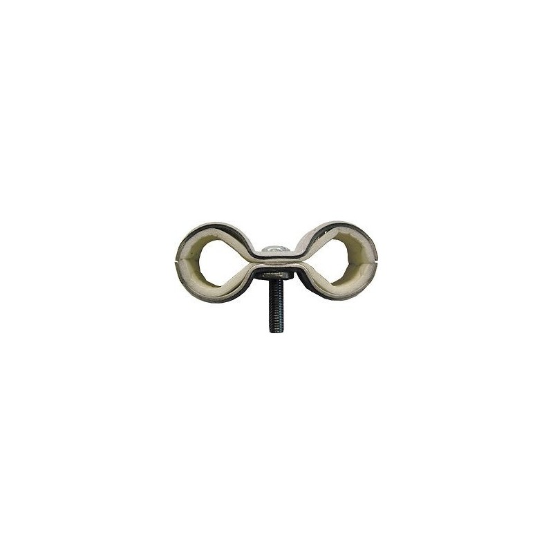 Rofix collier double isole 3/4" 50pce/boite