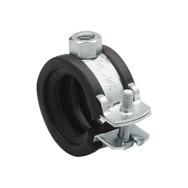 Collier+isog.p.tube met. 75-80 m8 2 1/2"