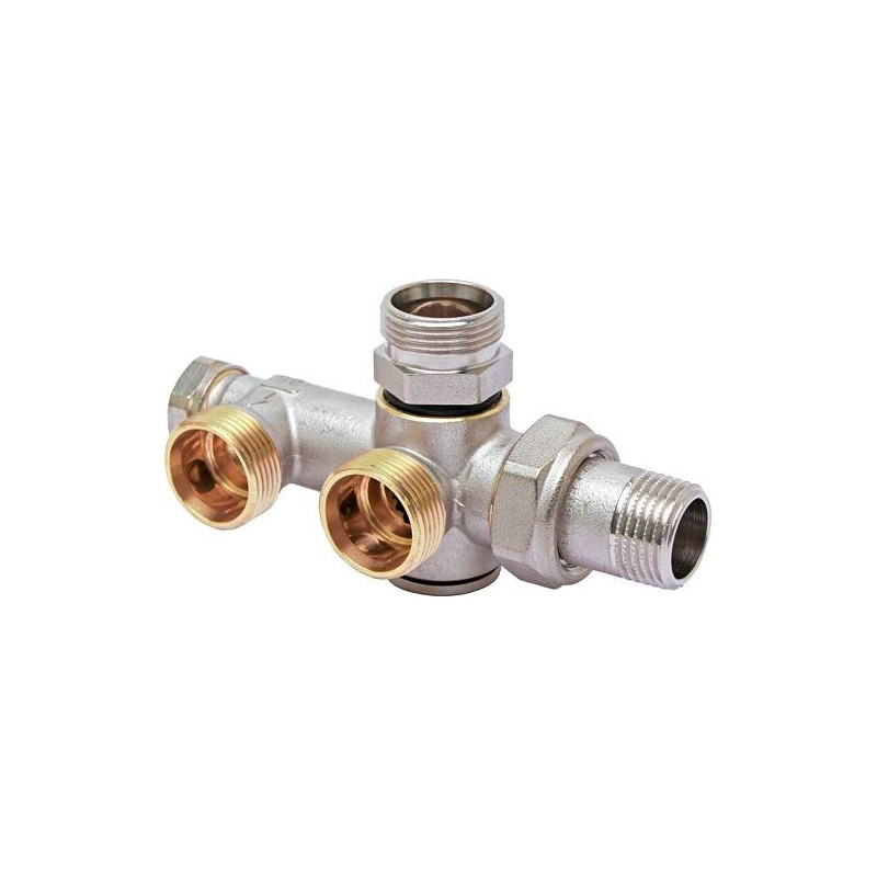 Begetube distributeur inférieur monotube équerre 1/2"-m24 50%