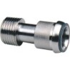 Giacomini douille télescopique pour radiateur+vanne de retour 3/8"