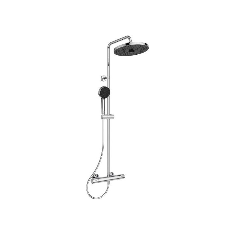 Ideal Standard colonne de douche+ thermostat ceratherm T25+ 8L/min chrome