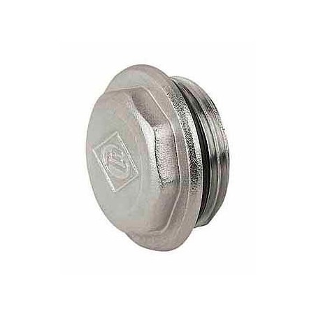 Bouchon 4/4"m avec joint torique uni. collector