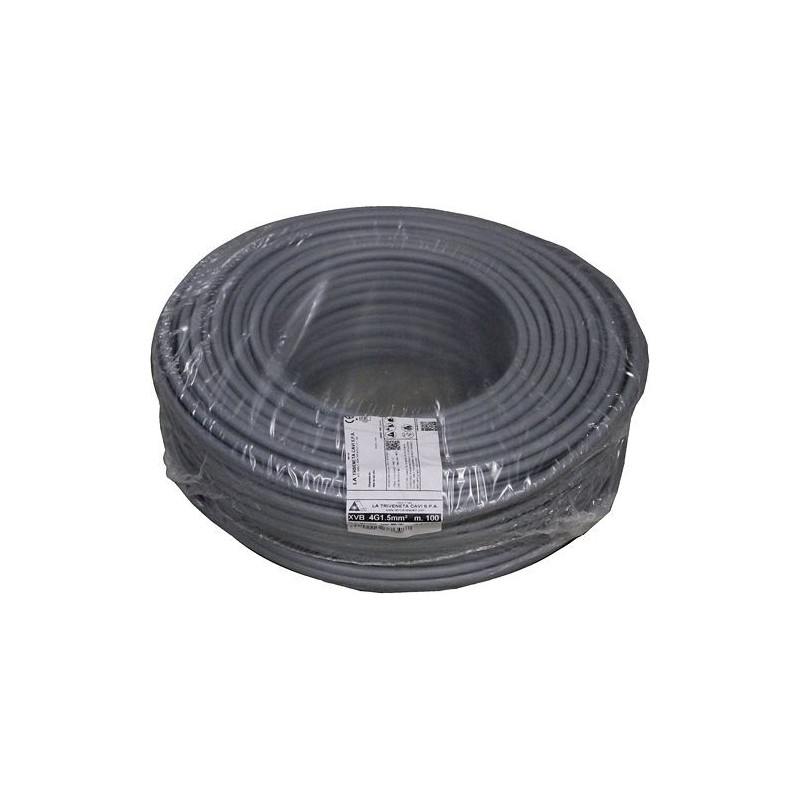 Câble électrique XVB 4g 1,5mm² rouleau 100m