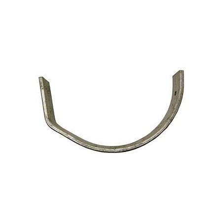 Crochet gouttière sans queue galva demi-lune 333