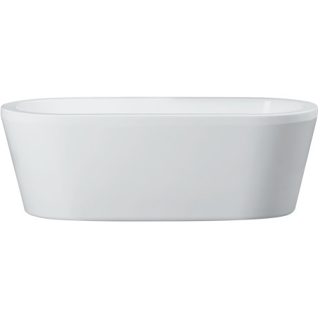 Baignoire libre pool+ acryl 180-80 blanc+ set de finition vidage blanc