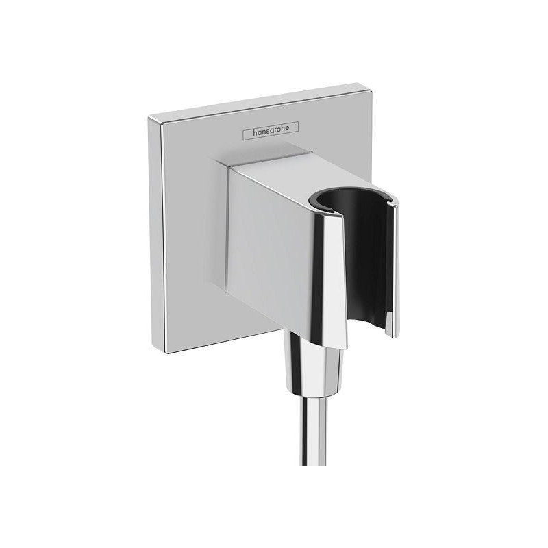 Hansgrohe coude de raccord+support fixfit porter E new chrome
