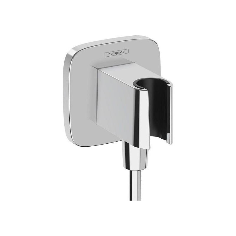 Hansgrohe coude de raccord+support fixfit porter Q new chrome