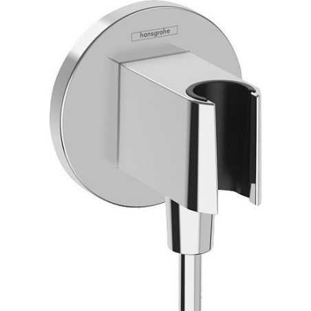 Hansgrohe coude de raccord+support fixfit porter S new chrome