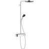Hansgrohe colonne de douche+thermostat pulsify s 260 1jet chrome 9L/min
