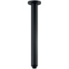 Nobili bras de douche plafond universel rond 1/2"-30cm noir mat