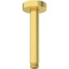 Ideal Standard bras de douche plafond joy 150mm brushed gold