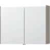 Armoire de toilette Molto 91cm avec éclairage ledline poudre gris