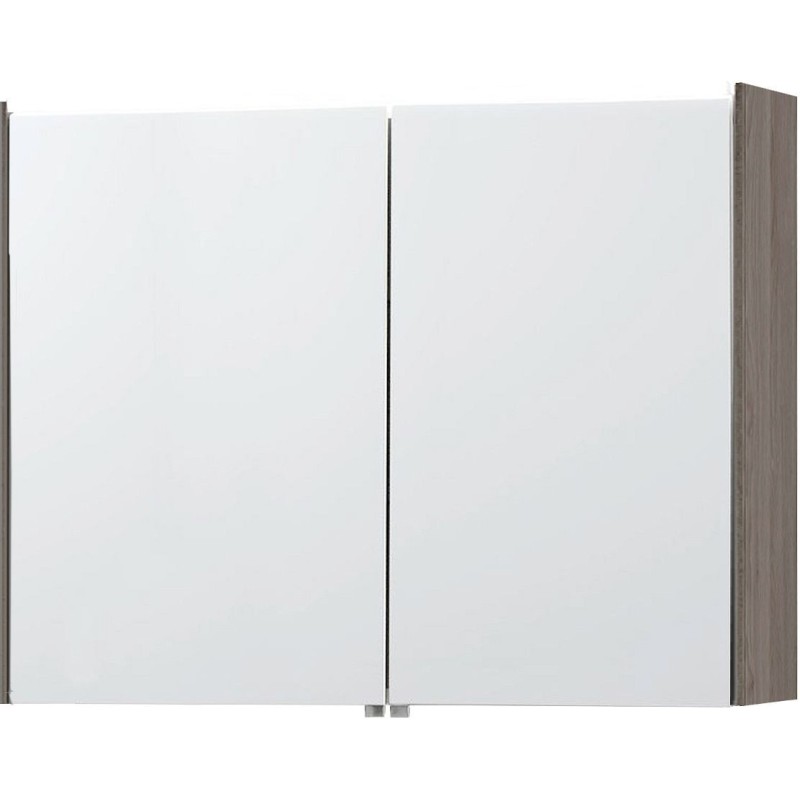 Armoire de toilette Molto 91cm avec éclairage ledline chêne gris