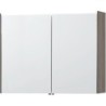 Armoire de toilette Molto 91cm avec éclairage ledline chêne gris
