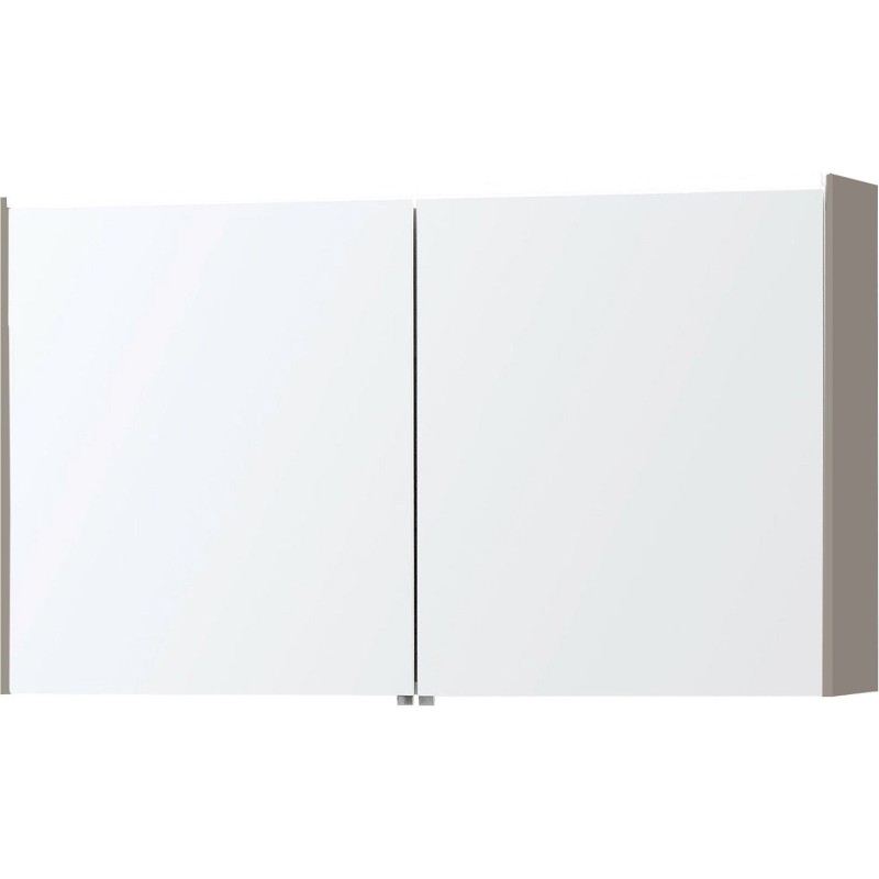 Armoire de toilette Molto 121cm avec éclairage ledline poudre gris