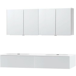 Meuble puro duo blanc 180 1...