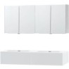 Meuble puro duo blanc 160 1 tiroir xonyx armoire toilette