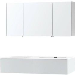 Meuble puro duo blanc 140 1...