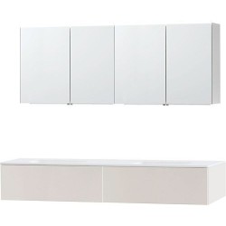 Meuble puro duo beige satin...