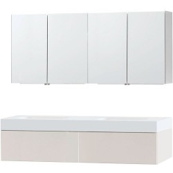 Meuble puro duo beige satin...