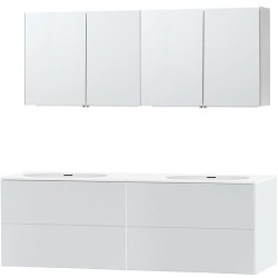 Meuble puro duo blanc 180...