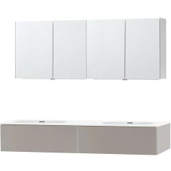 Meuble puro duo gris 180 1...