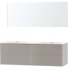 Meuble puro duo gris 180 xonyx miroir