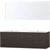 Meuble puro duo wenge 180 xonyx miroir