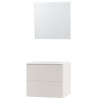 Meuble puro solo beige satin 70 solide molto miroir