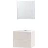 Meuble puro solo beige satin 70 xonyx miroir