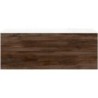 Sous meuble Coffee 4 tiroirs 160 noyer décor velours+lavabo droite blanc mat
