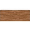 Sous meuble Coffee 4 tiroirs 160 tectona décor cannelle+lavabo gauche blanc mat