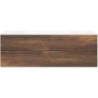 Sous meuble Coffee 4 tiroirs 180 duo chêne décor rouille +double lavabo blanc mat