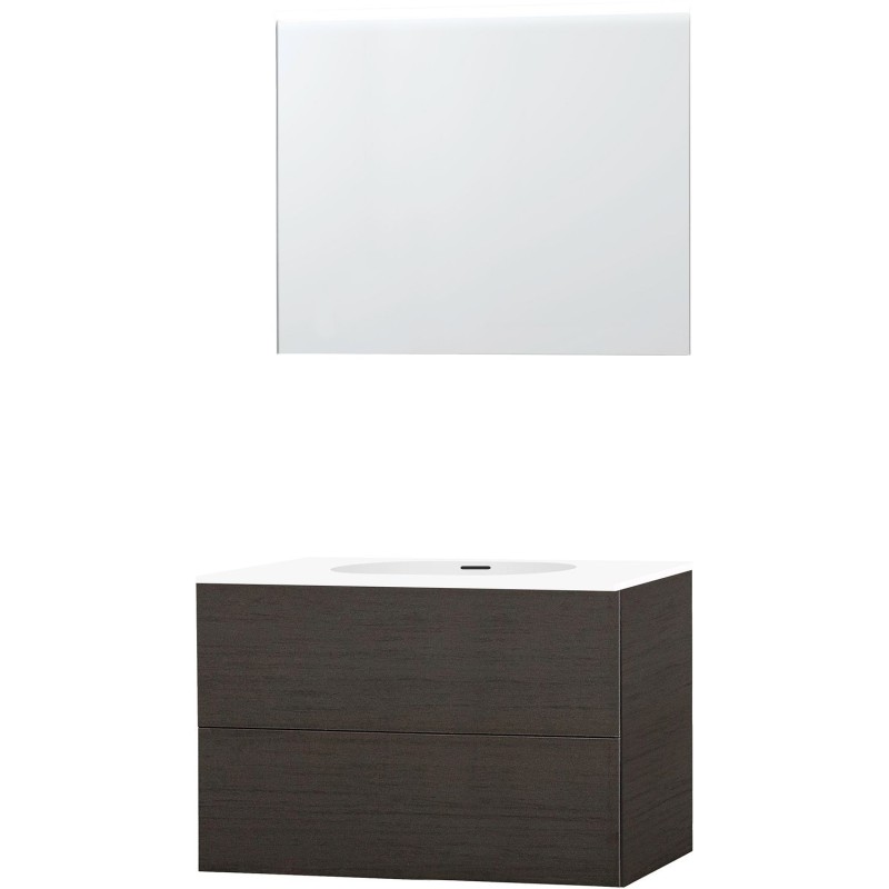 Meuble puro solo wenge 90 xonyx miroir