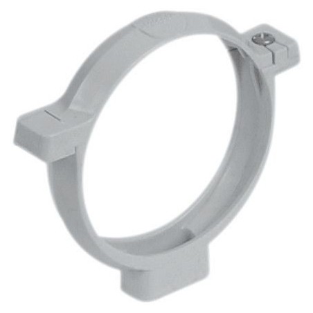 Collier rond blanc 80mm corgbb