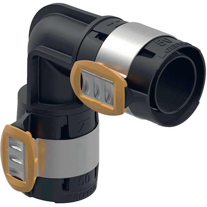 Geberit coude 90° 63mm flowfit