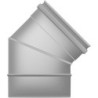 Molimex coude inox reznor 45° diamètre 130mm-meb45